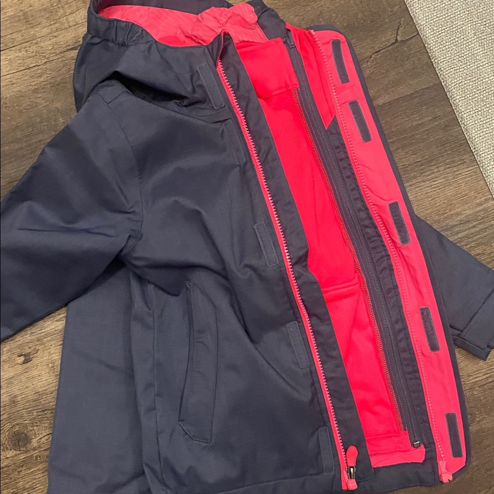 sz:YXS Under Armour Girls ColdGear Infrared Gemma 3-in-1 Jacket, Youth XS - Picture 4 of 5